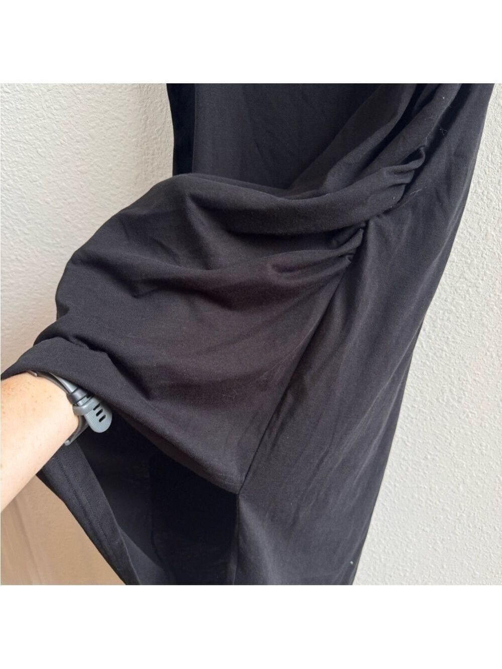 LEITH {Nordstrom} Side-Ruched Jersey Sleeveless Dress - Picture 5 of 9